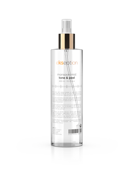Ekseption Monsoon Mist Tone & Peel/ Gaivinamasis ir drėkinamasis purškiamas tonikas, 400 ml