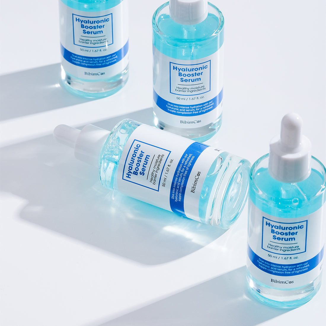 BibimCos Hyaluronic Booster hialurono serumas, 50ml