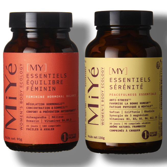 MiYé - DUO Feel Good, hormonų balansui ir emocinei savijautai, 180 tabl. (45 d.)
