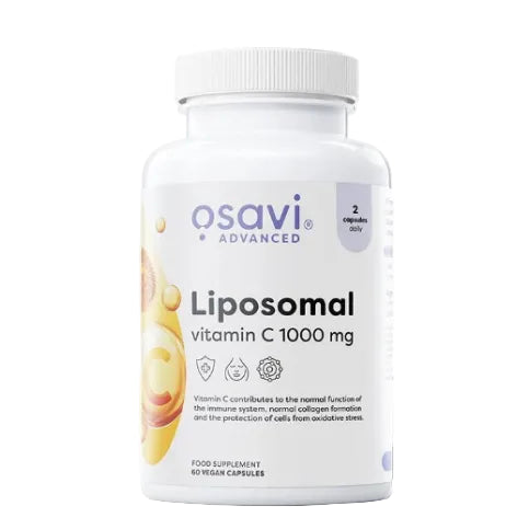 Osavi liposominis vitaminas C 1000 mg, 60 kapsulių