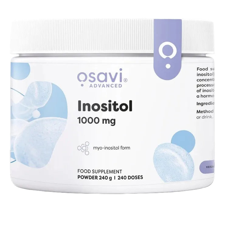 Osavi mioinozitolio milteliai, 240 g – pakuotės priekis