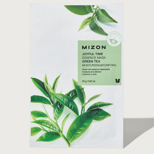 Mizon Joyful Time Essence Mask lakštinė veido kaukė su augaliniais ekstraktais ir hialuronu