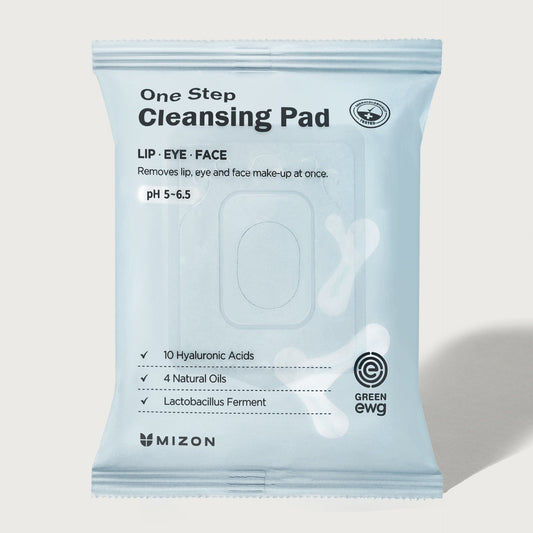 Mizon valomieji padeliai su hialuronu one step cleansing pad makiažui valyti