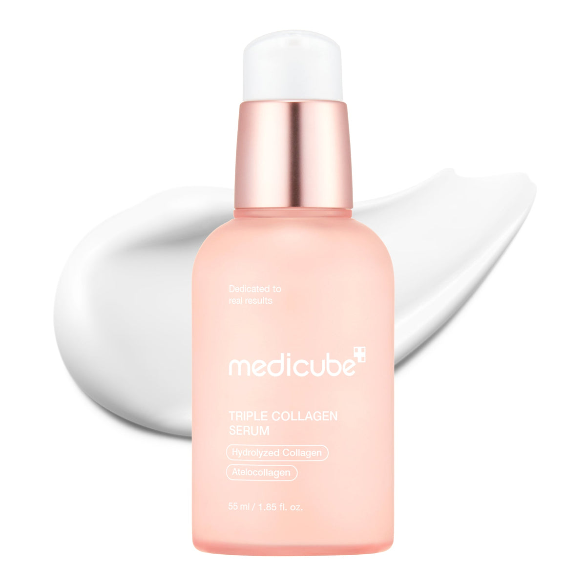Medicube Triple Collagen Serum 4.0 55 ml – rožinis serumo buteliukas