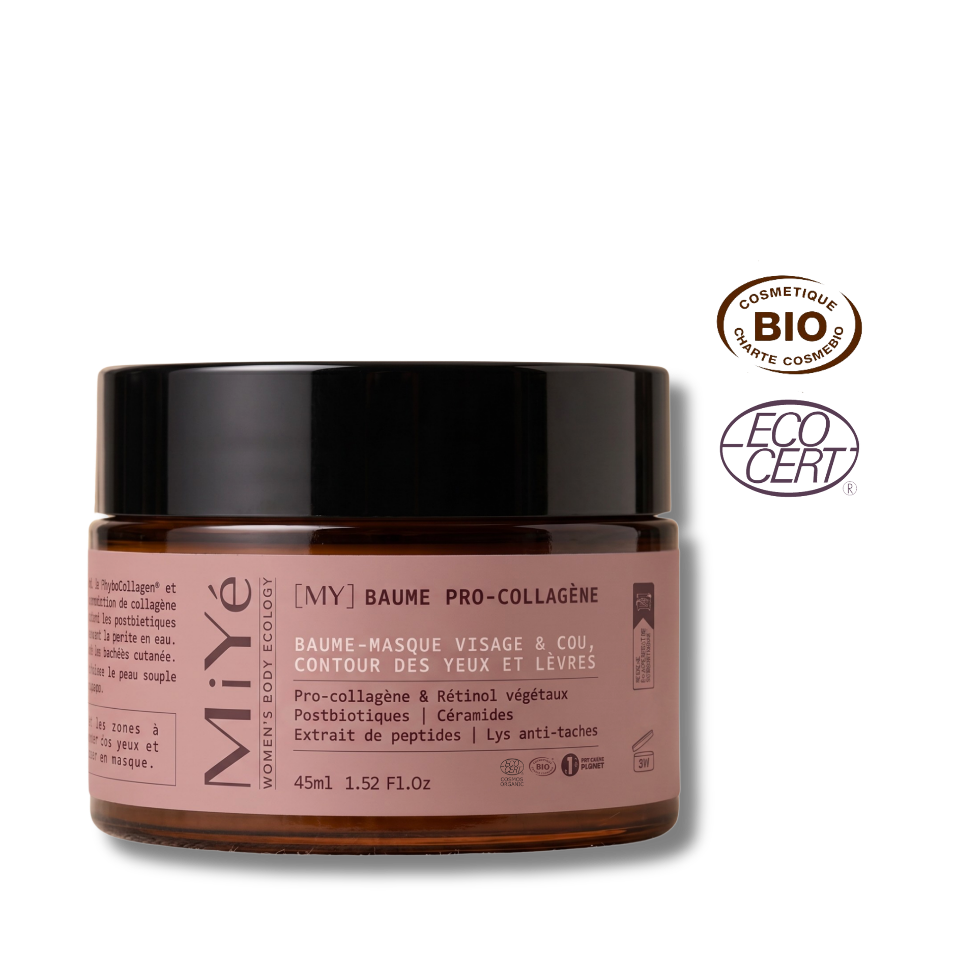 MiYé Pro-Collagen Unifying Balm stangrinamasis veido balzamas-kaukė, 45 ml