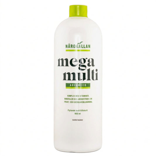 Närokällan Mega Multi Advanced skystas vitaminų ir mineralų kompleksas, 900 ml pakuotė