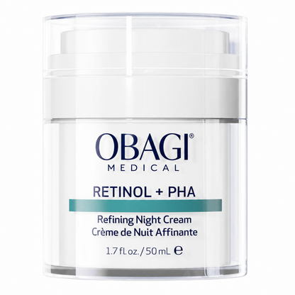 Obagi Medical Retinol + PHA Refining Night Cream naktinis veido kremas su retinoliu
