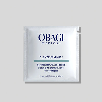 Obagi CLENZIDERM rūgštinis veido šveitimo diskelis individualiame paketėlyje