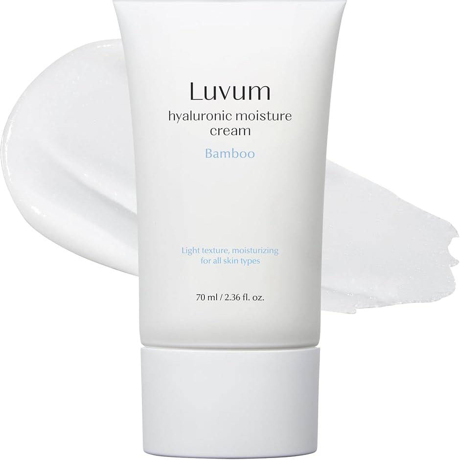 Luvum Bamboo Hyaluronic Moisture Cream – drėkinamasis veido kremas su bambuko ekstraktu, 70 ml