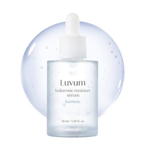 Luvum Bamboo Hyaluronic Moisture Serum – drėkinamasis veido serumas su bambuko ekstraktu, 50 ml