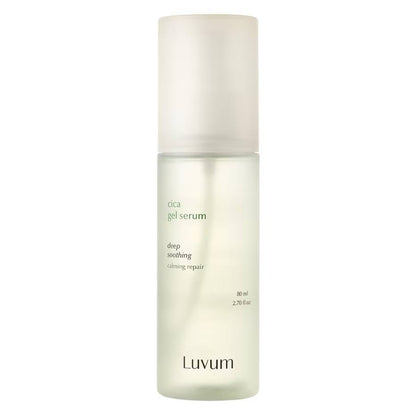 Luvum Calming Repair Cica Gel Serum Mist – raminamasis veido serumas su cica ekstraktu, 80 ml