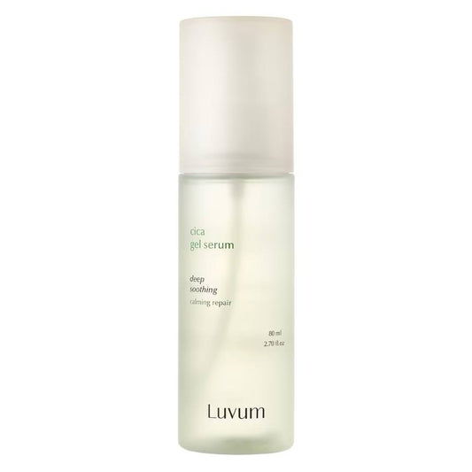 Luvum Calming Repair Cica Gel Serum Mist – raminamasis veido serumas su cica ekstraktu, 80 ml