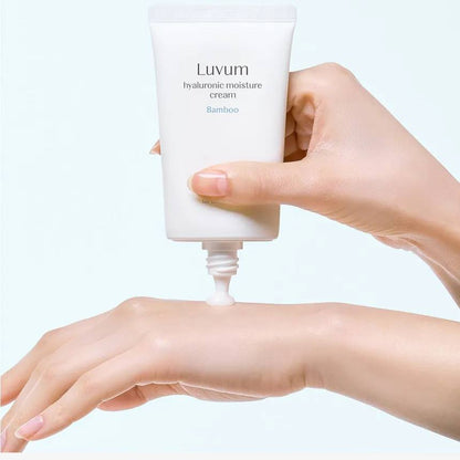 Luvum veido kremas su hialurono rūgštimi intensyviam drėkinimui ir raminimui