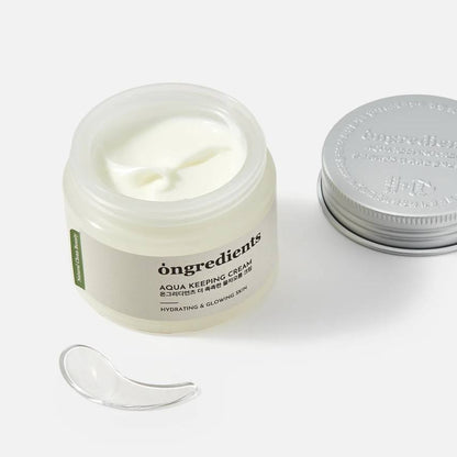 Bekvapis drėkinamasis kremas jautriai odai Ongredients