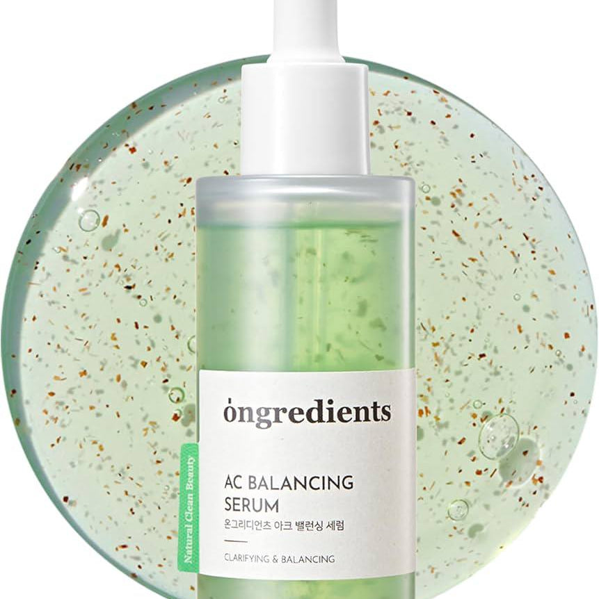 Veganiškas serumas nuo spuogų Ongredients