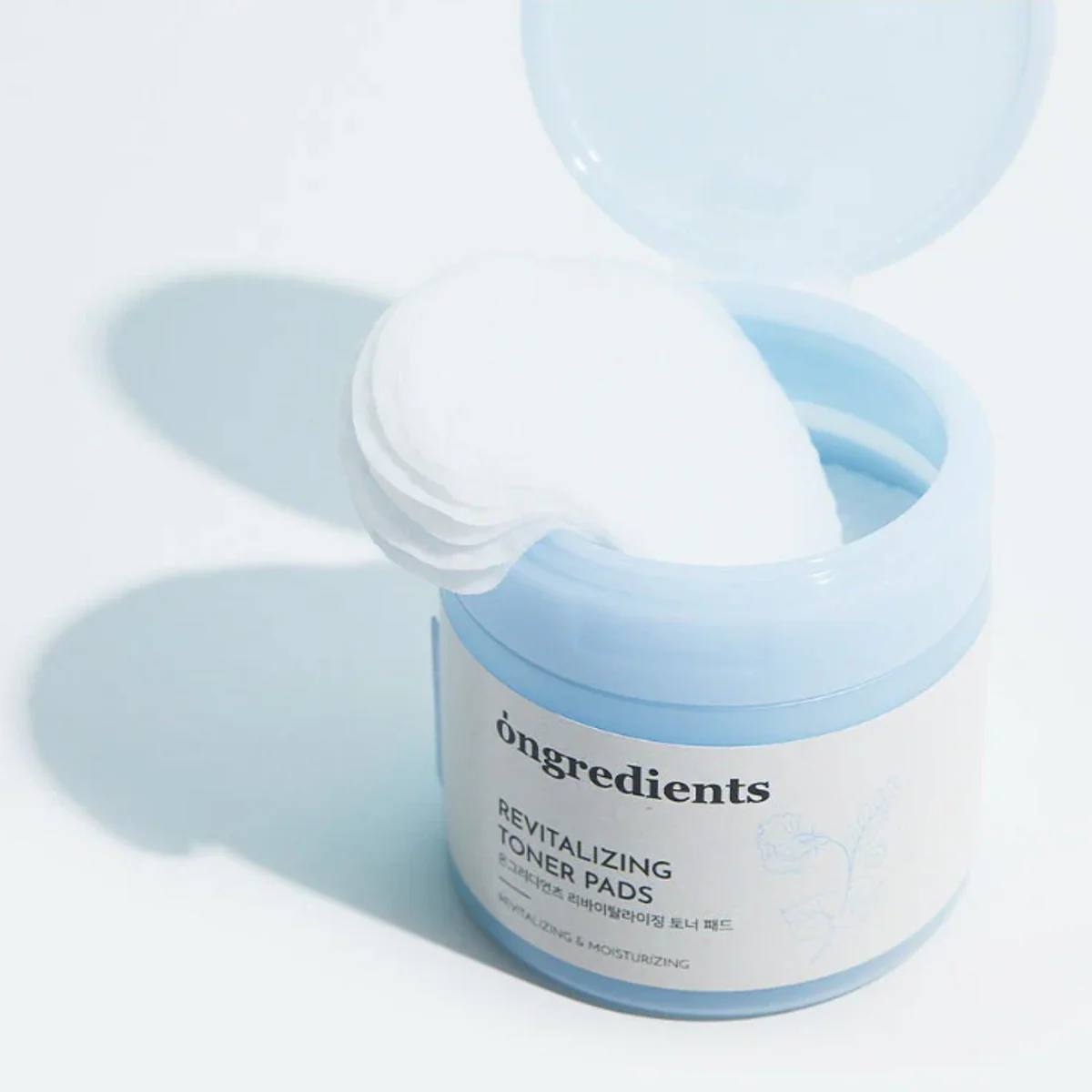 Veganiški Ongredients veido toniko diskeliai su niacinamidu