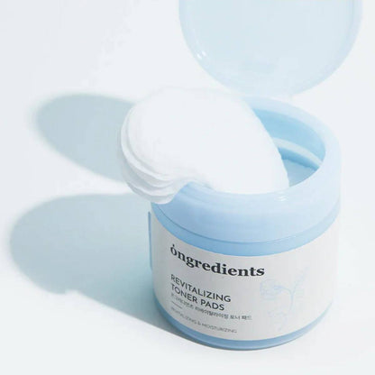 Veganiški Ongredients veido toniko diskeliai su niacinamidu