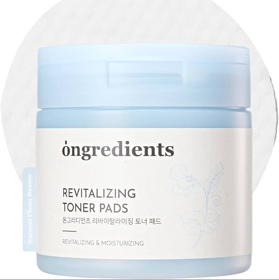 Ongredients Revitalizing Toner Pad drėkinantys toniko diskeliai