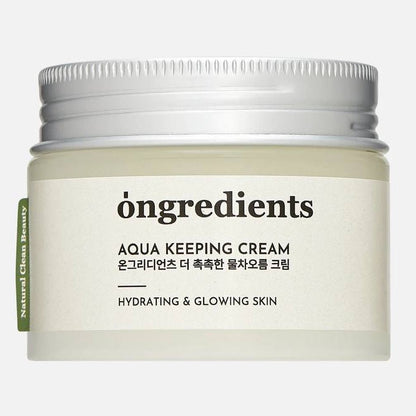Ongredients Aqua Keeping Cream drėkinamasis kremas, 50 ml