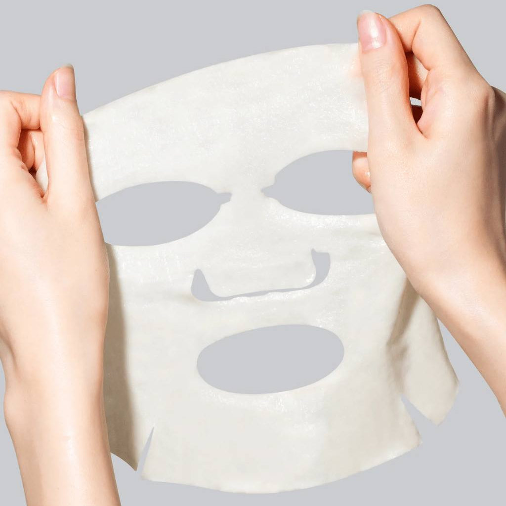 Korėjietiška veido kaukė jautriai ir sausai odai Ongredients