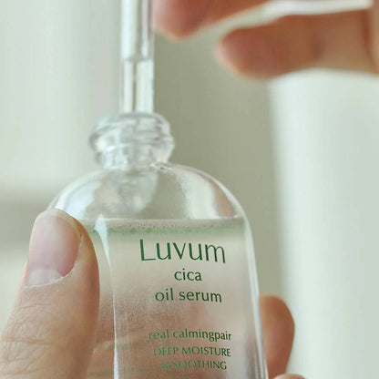 Luvum aliejinis serumas – lengva dvikomponentė (vanduo + aliejus) formulė jautriai odai.