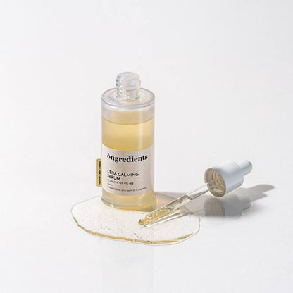 Ongredients serumas – lengva, greitai įsigerianti tekstūra, atkuria odos barjerą.