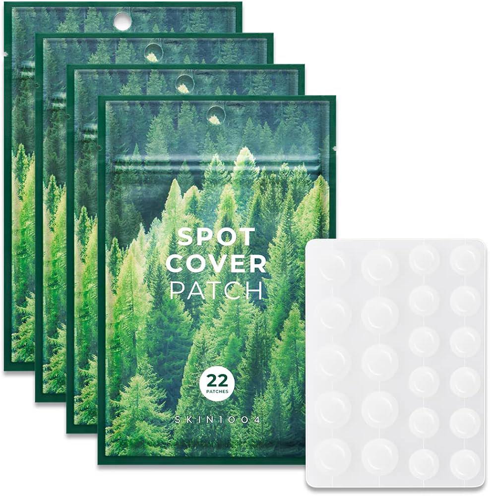 SKIN1004 Madagascar Centella Tea-Trica Spot Cover Patch - hidrokoloidiniai pleistrai nuo spuogų, 22 vnt