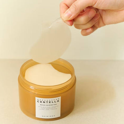 SKIN1004 Centella Quick Calming Pad - minkšti, toniku prisotinti diskeliai jautriai odai