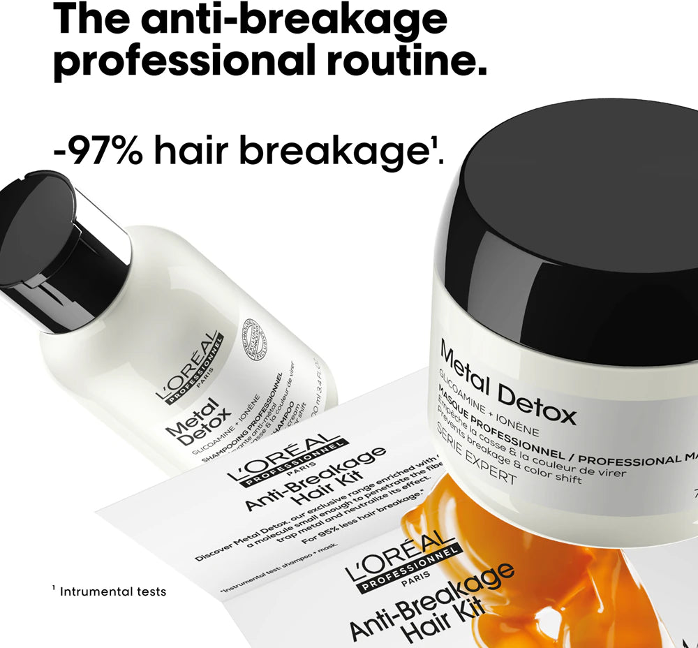 L'Oréal Professionnel Metal Detox Mini Trio Rinkinys visų tipų plaukams