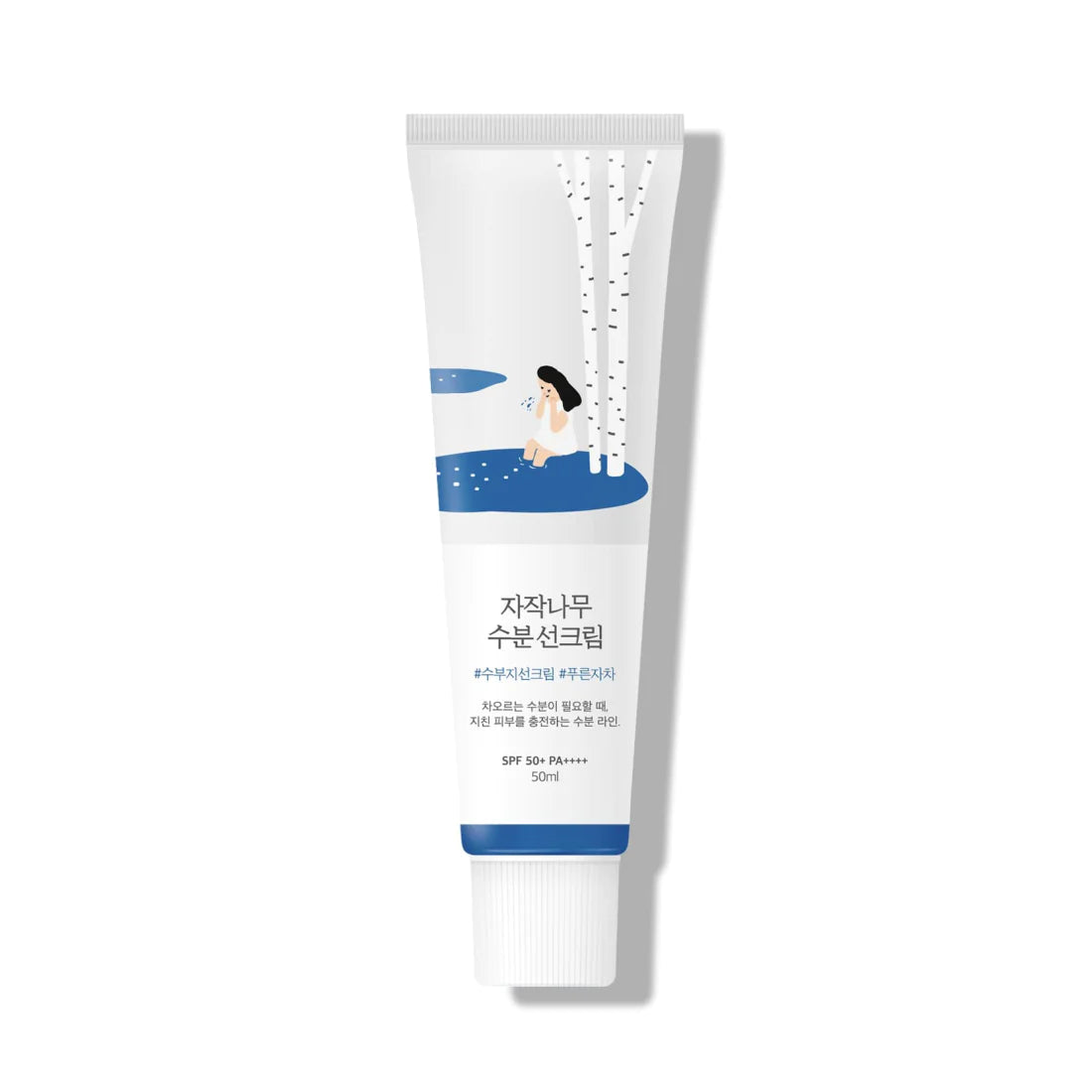 Round Lab Birch Juice Moisturizing Sun Cream SPF50+ - kremas nuo saulės