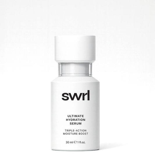 SWRL Ultimate Hydration Serum drėkinamasis veido serumas su 5 % niacinamidu, 30 ml – produkto pakuotė