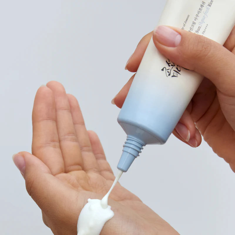     Beauty of Joseon Aqua-Fresh SPF su ryžių vandeniu ir vitaminu B5