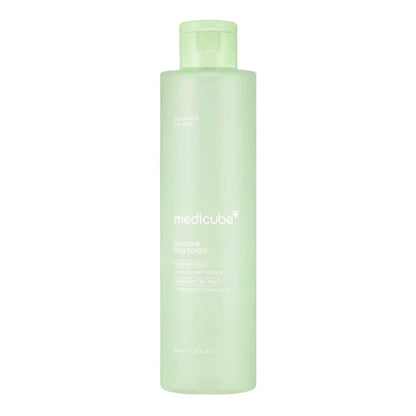 Medicube Exosome Cica Toner 210 ml – žalias veido toniko buteliukas
