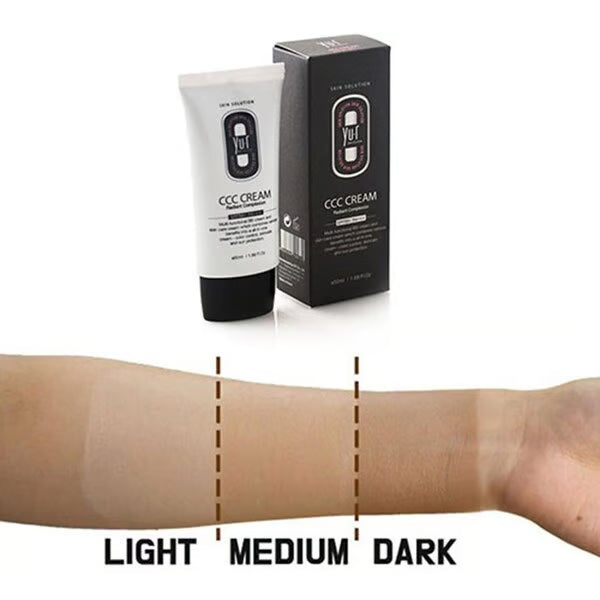     YU.R CCC Cream korekcinis veido kremas su SPF50+ ir niacinamidu